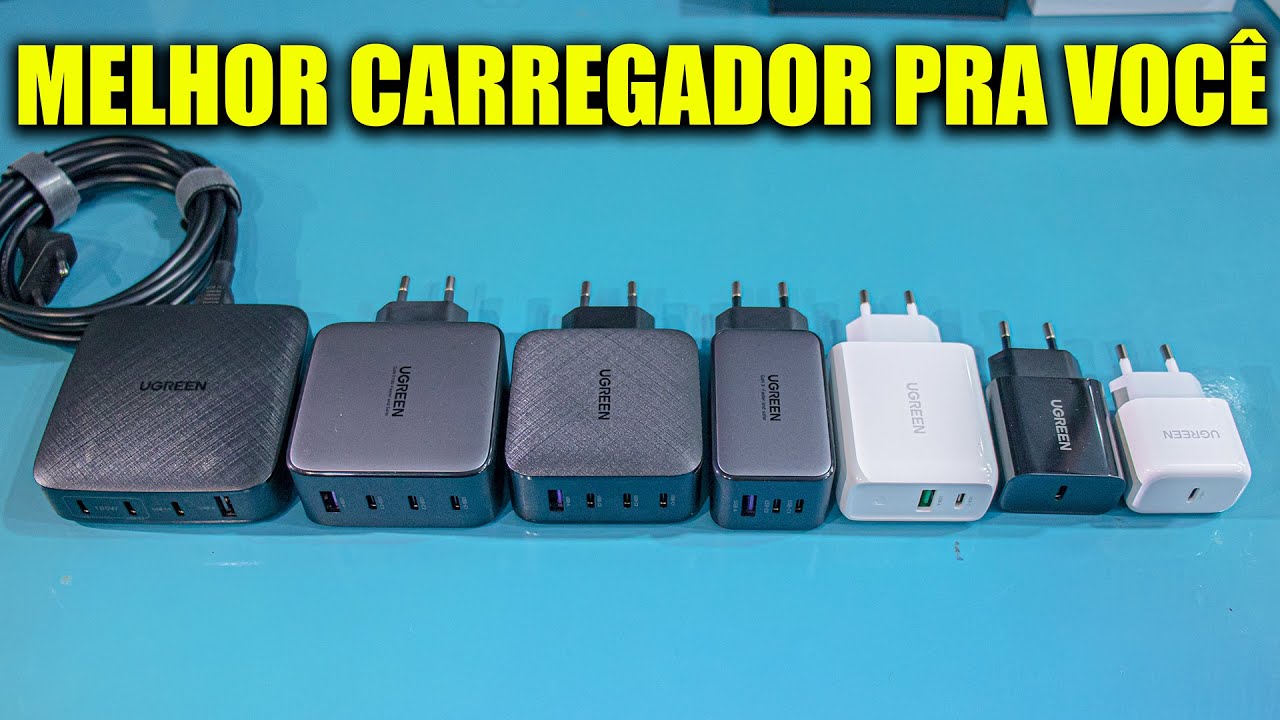 Melhores Opções de Carregadores Pequenos