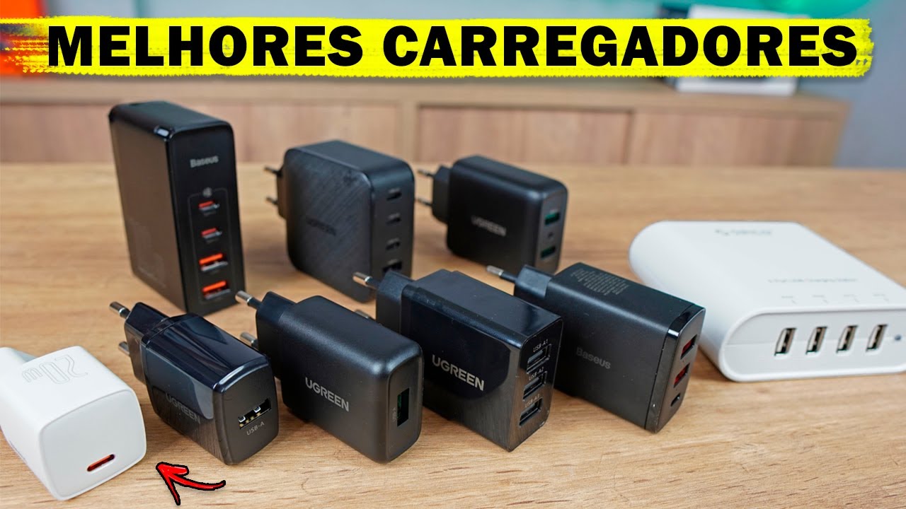 As Melhores Opções de Carregadores Rápidos